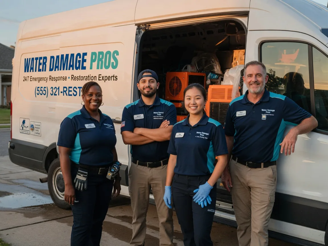 Water Damage Restoration company in Tokio, ND